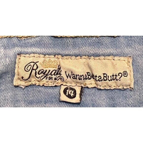Royal for me Womans Jean Shorts - Picture 4 of 7